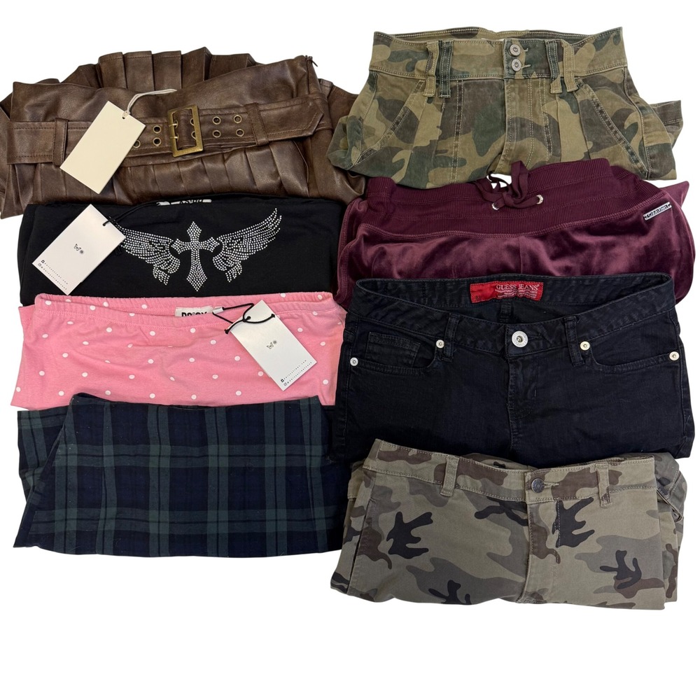 XS Y2K Mystery Bundle 8pc Bottoms